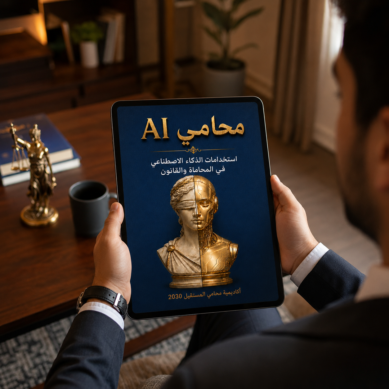محامي AI